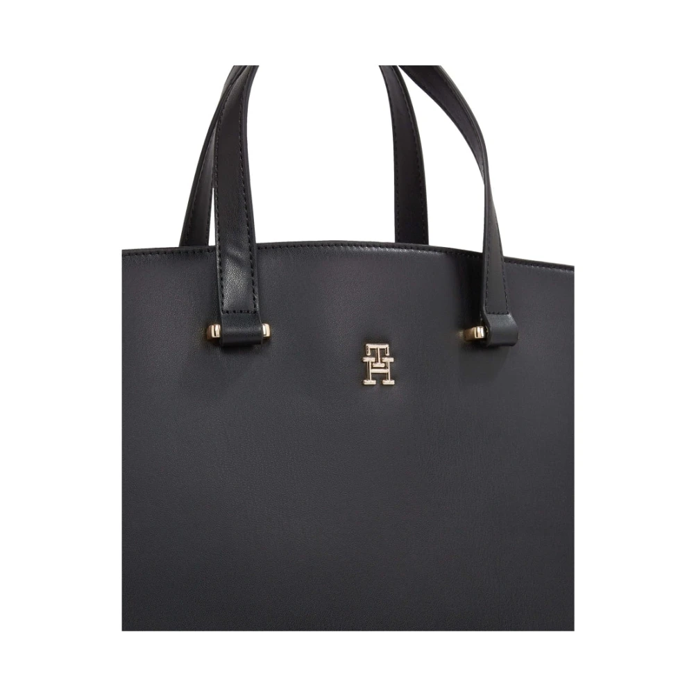 Tommy Hilfiger Zwarte Tote Tas voor Vrouwen Black Dames