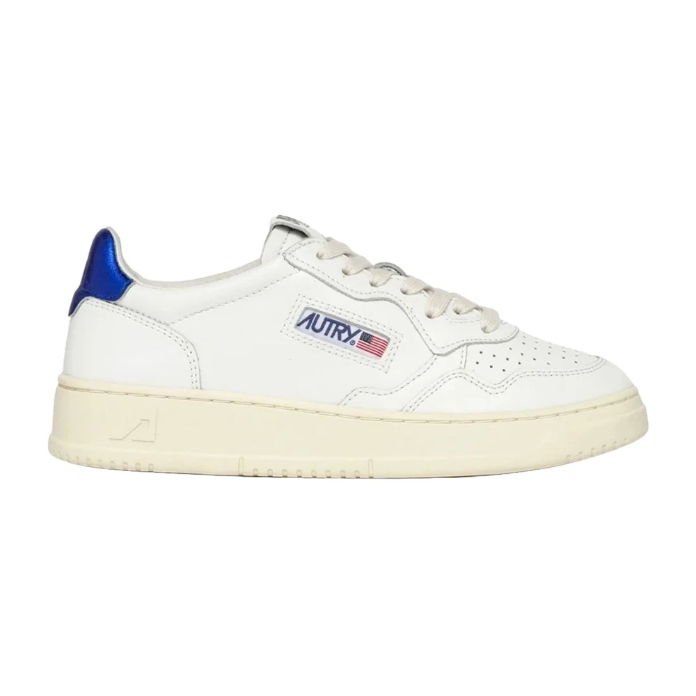 Autry White Sneakers, Female, 7 Uk, Medalist Low Trainers
