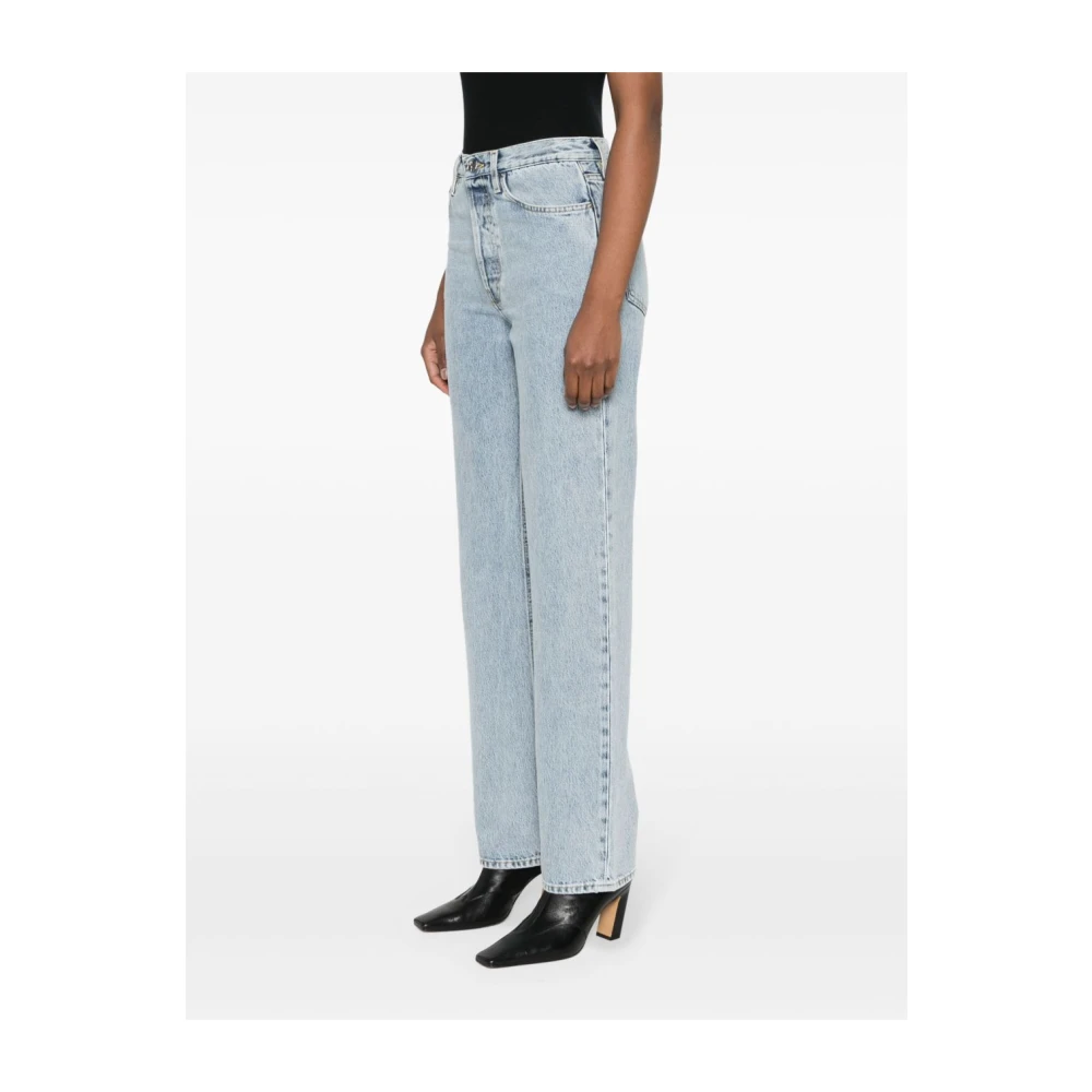 TotêMe Klassieke Snit Denim Volledige Lengte Jeans Blue Dames