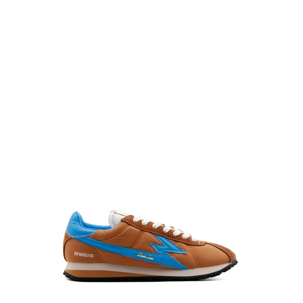 MOA Master OF Arts Flash Nylon Sneaker Dames Schoenen Bruin