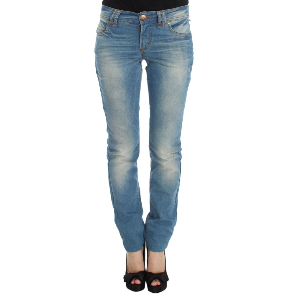 John Galliano Women's Blue Slim Fit Jeans, W26, Slim Fit Jeans