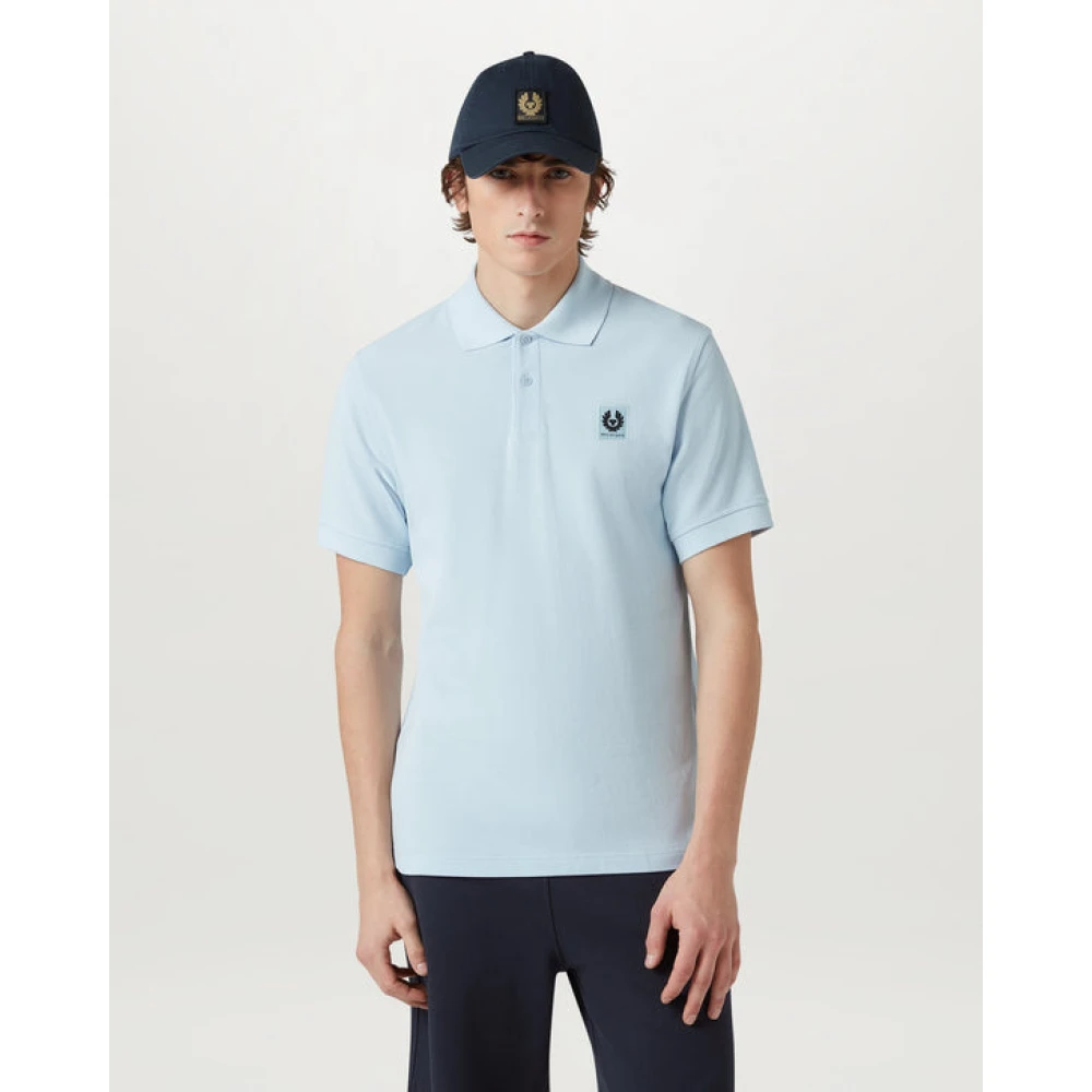 Belstaff Blauw Poloshirt Klassieke Stijl Blue Heren