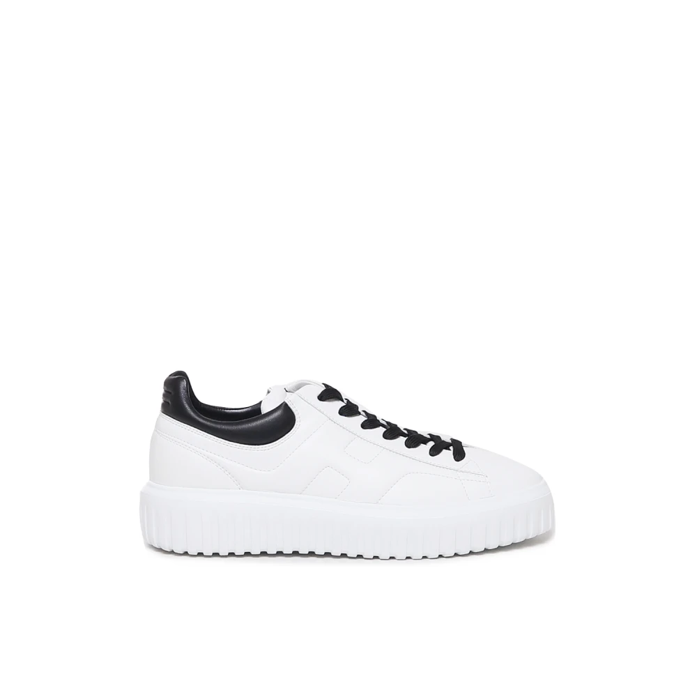 Hogan Men's White Sneakers, 9 Uk, H-Stripes Sneaker