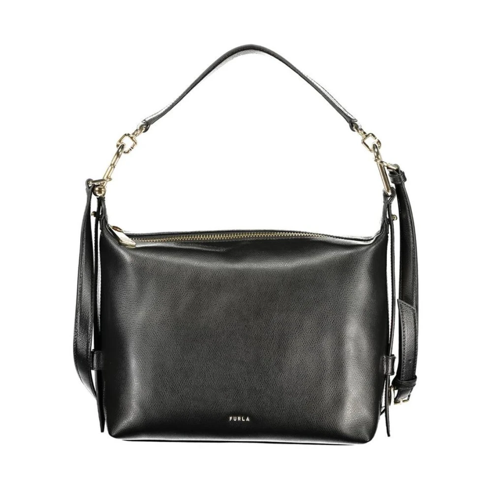 Furla , Shoulder Bags, Female, Black, One Size, Shoulder Bag Tonie Medium - Image 3