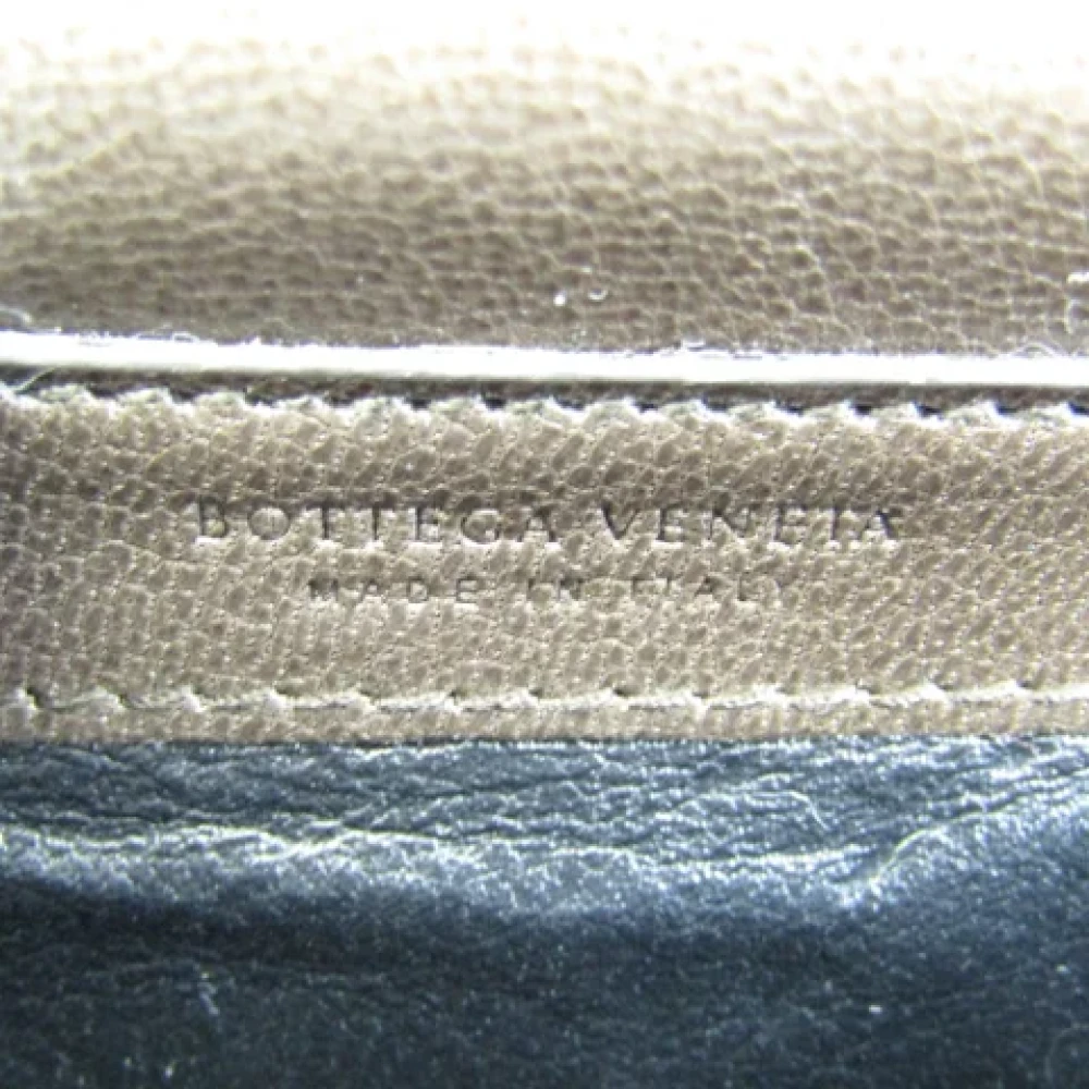 Bottega Veneta Vintage Pre-owned Leather wallets Green Dames