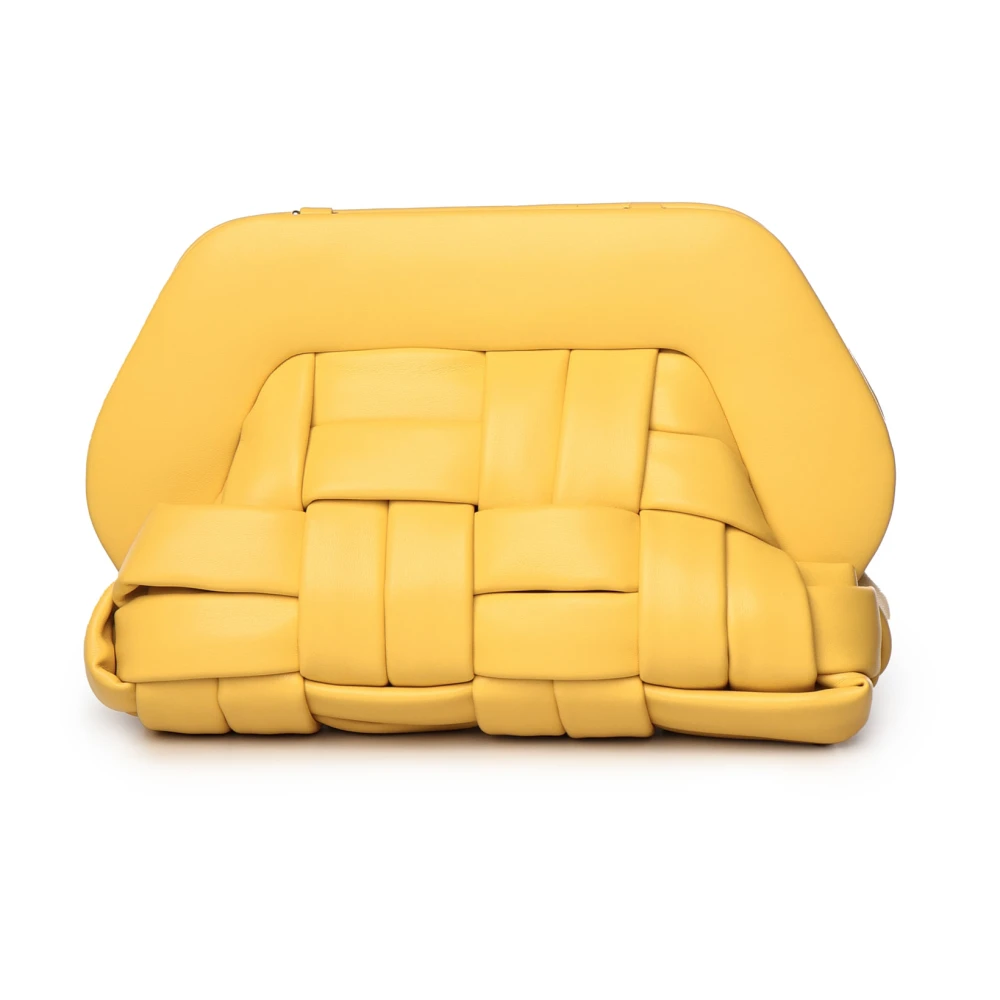 THEMOIRè Gele Schoudertas met Magnetische Sluiting Yellow Dames