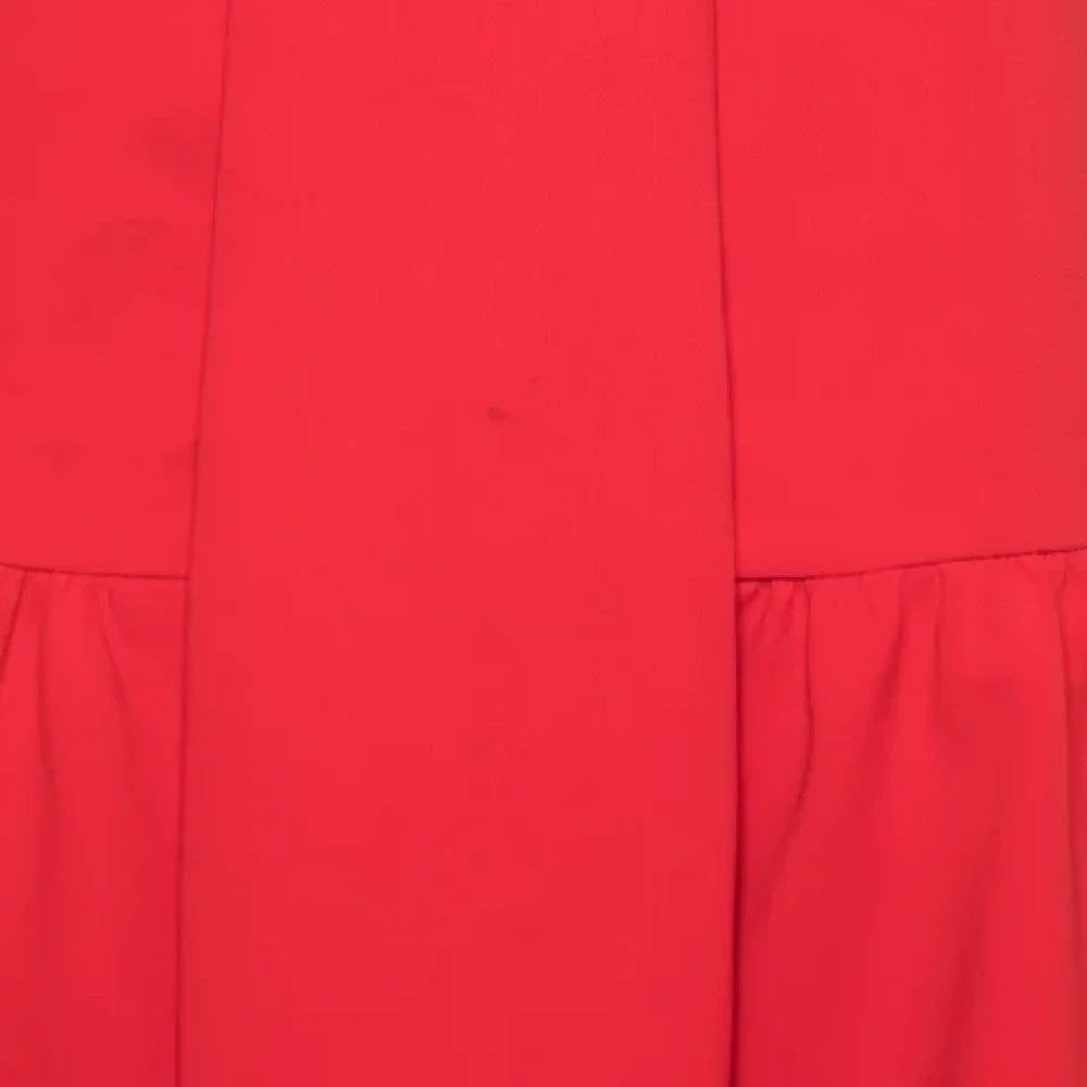 Moschino Pre-Owned Pre-owned Fabric bottoms Red Dames