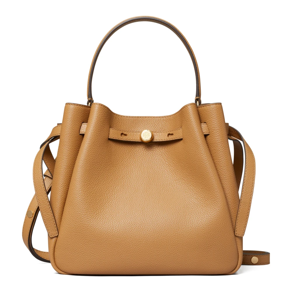 Tory Burch Women's Brown Handbags, One Size, Romy Bucket Bag