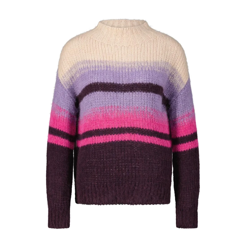 LUISA CERANO Gestreepte Gebreide Trui Multicolor Dames
