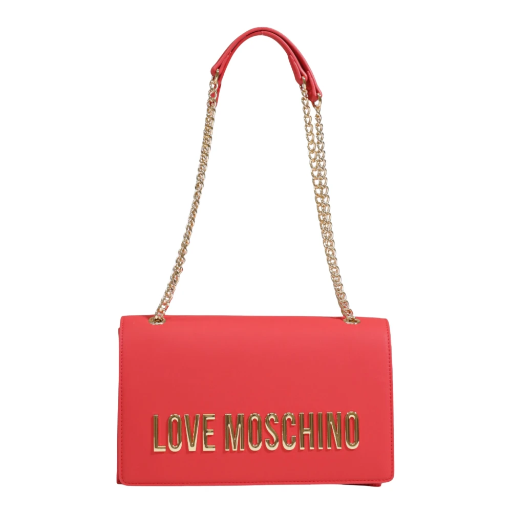 Love Moschino Stijlvolle Dames Tas Lente Zomer Collectie Red Dames