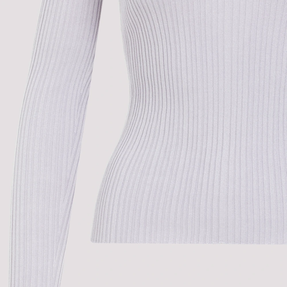 Theory Lila V-hals Trui Purple Dames