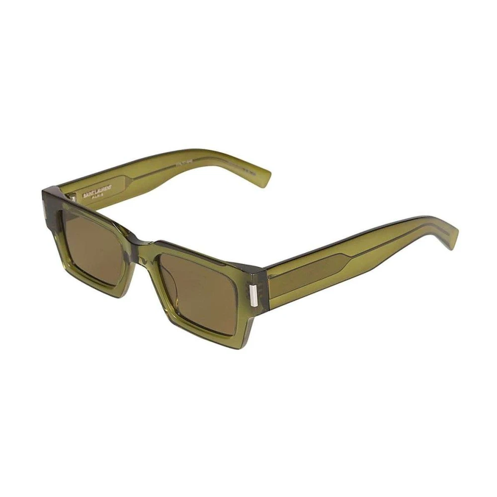 Saint Laurent Unisex Green Sl 572 Sunglasses - Sunglasses - 50 Mm - Accessories