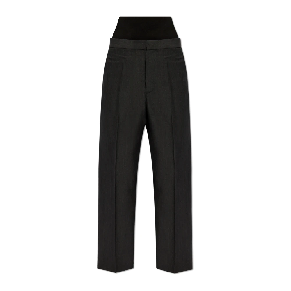 Alaïa Broek met elastische tailleband Black Dames