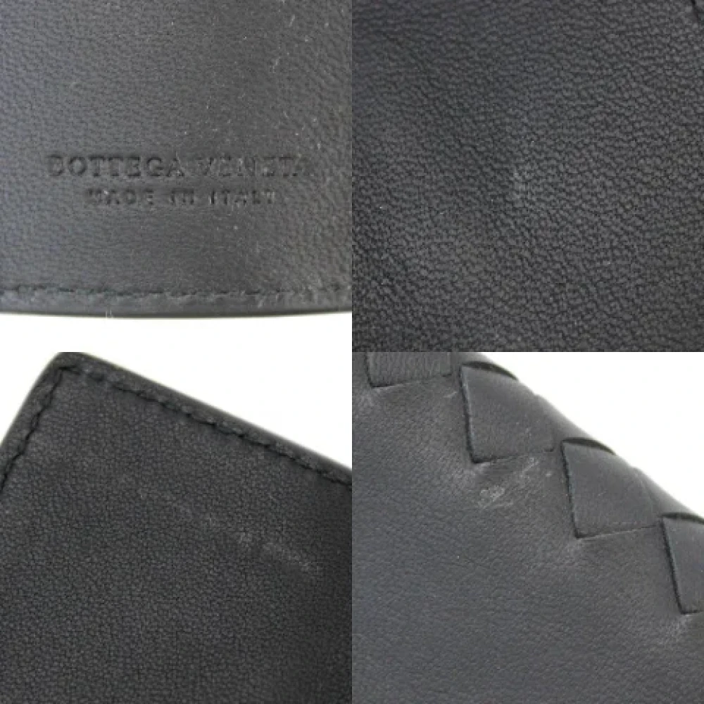 Bottega Veneta Vintage Pre-owned Fabric key-holders Black Dames
