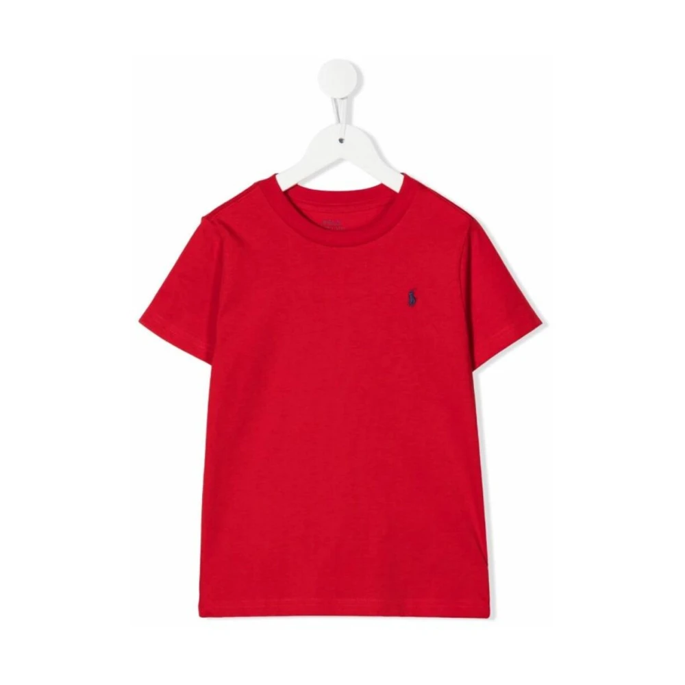 Polo Ralph Lauren Barn Röd Bomull Pony T-shirt Red, Pojke