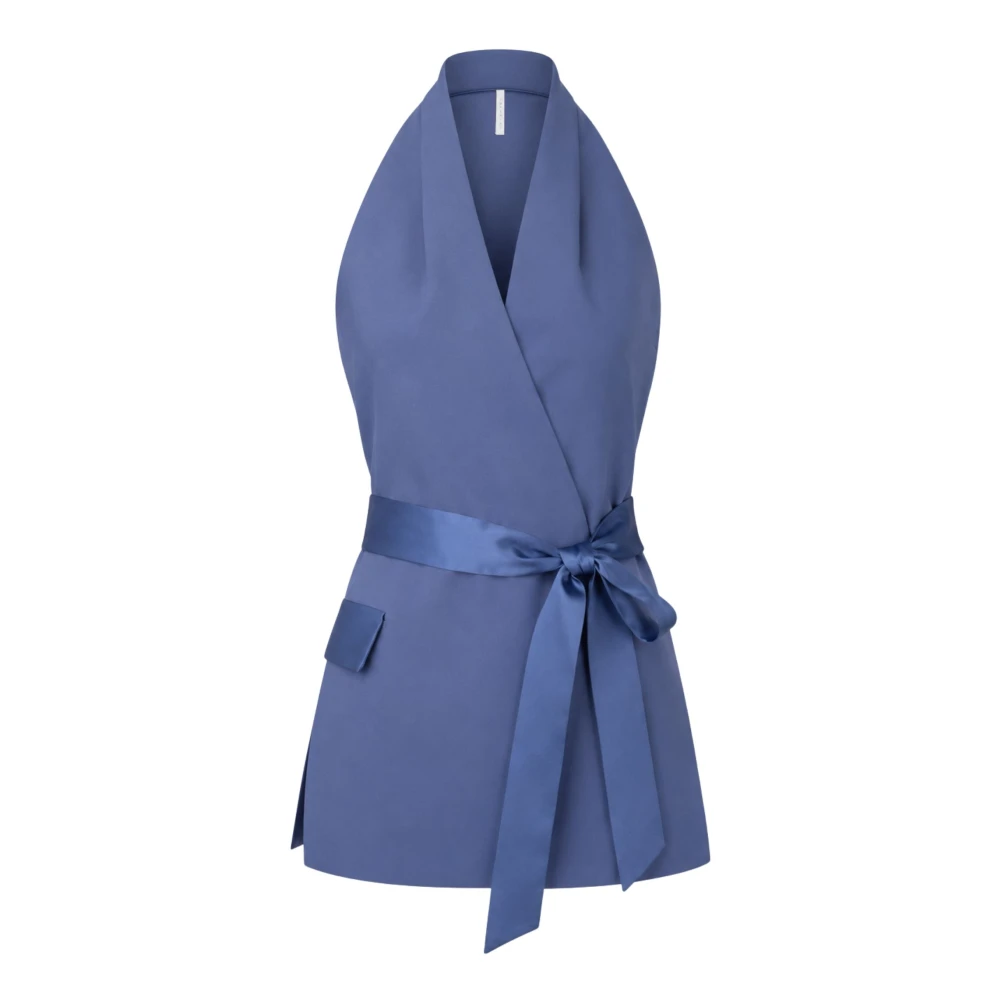 Imperial Blue Gilet - Female - Waistcoats - S - Jackets
