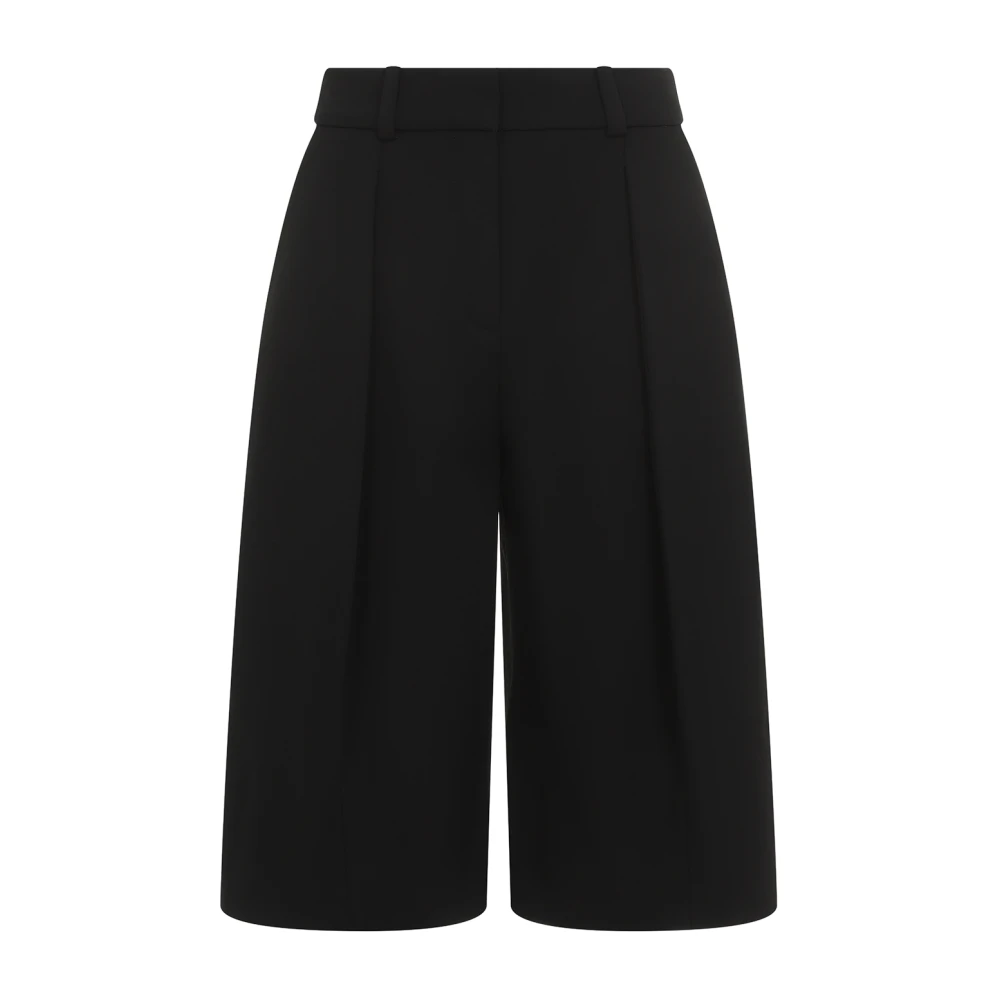 Jacquemus Zwarte Bermuda Shorts Amalfi Stijl Black Dames