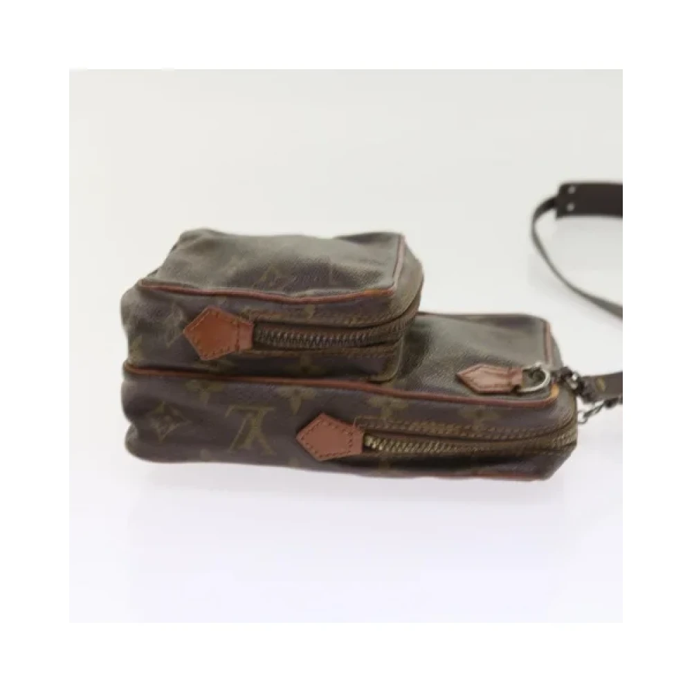 Louis Vuitton Vintage Pre-owned Canvas shoulder-bags Brown Dames