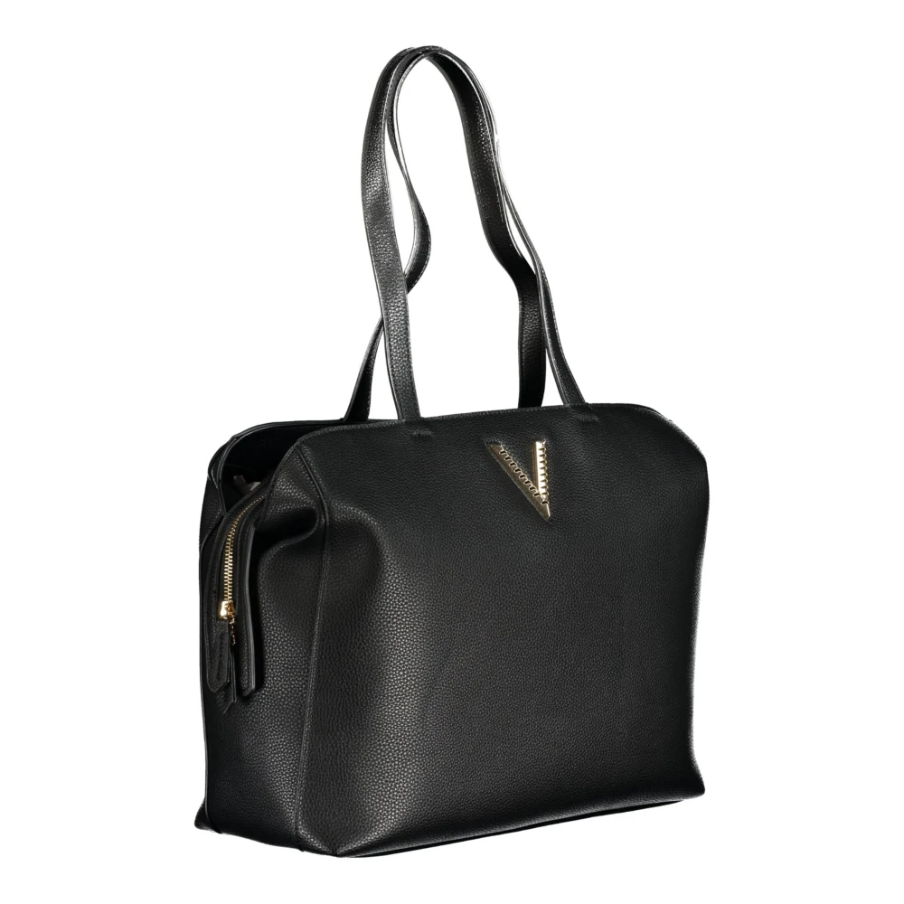 Valentino by Mario Valentino Zwarte schoudertas met binnenzak Black Dames