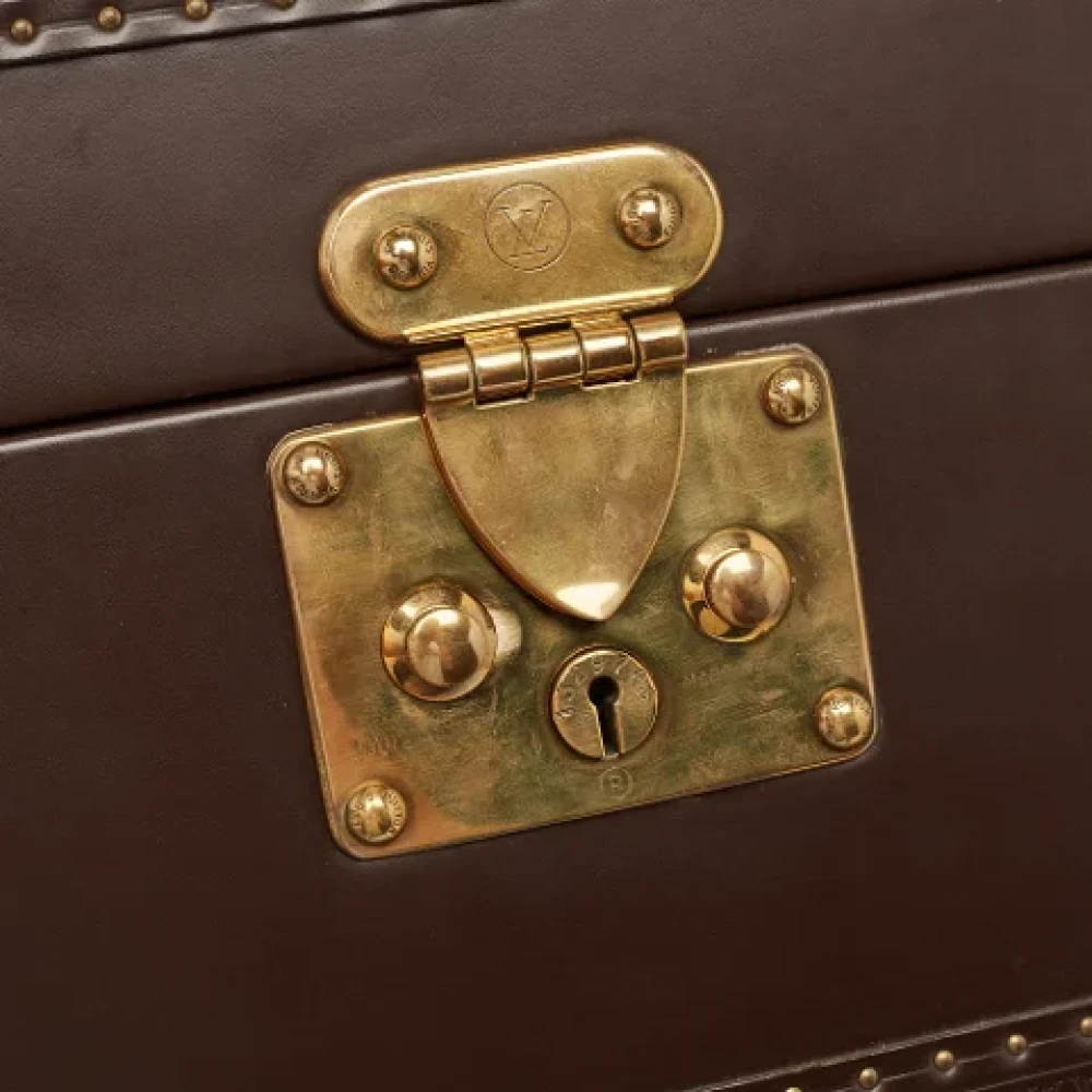 Louis Vuitton Vintage Pre-owned Leather clutches Brown Heren