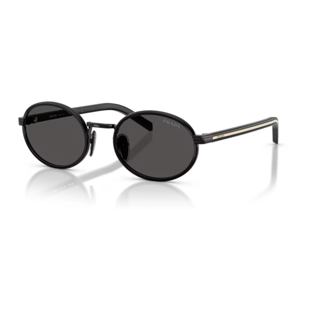 Prada Women's Black Sunglasses, 52 Mm, /Dark Grey Sunglasses B56s
