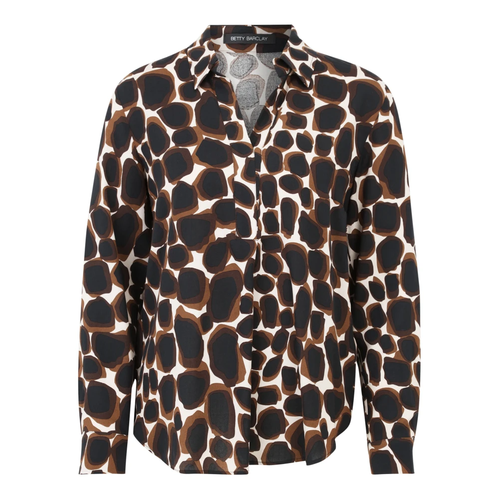 Betty Barclay Lange Mouw Blouse Brown Dames