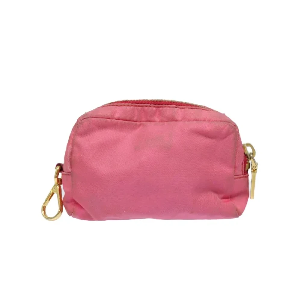 Prada Vintage Pre-owned Nylon prada-bags Pink Dames