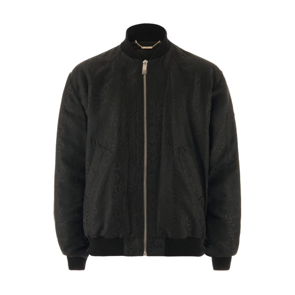 John Richmond Bomber met rits Black Heren