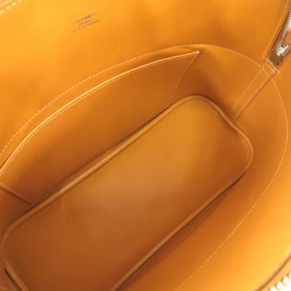 Hermès Vintage Pre-owned Leather handbags Brown Dames