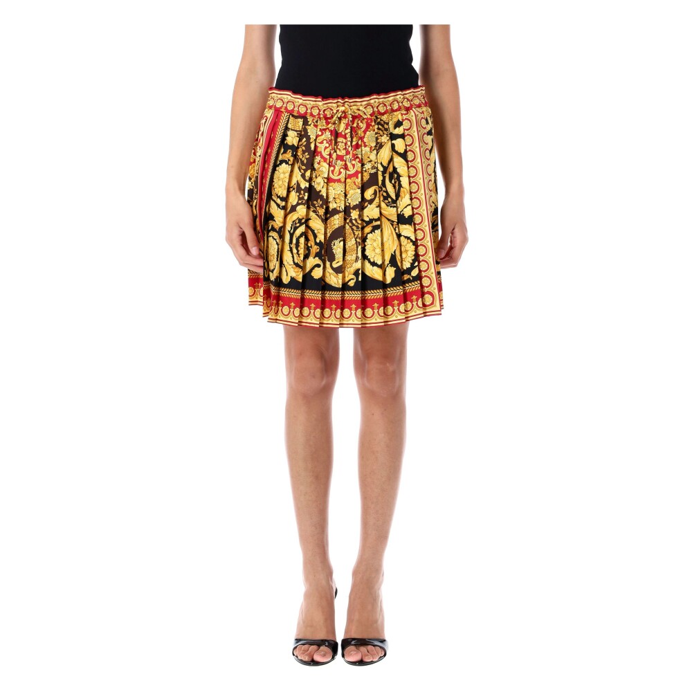 【versace】ヘリテージ ミッドライズ ツイード ミニスカート ヘリテージ ツイード ミニ スカート | VERSACE JP
