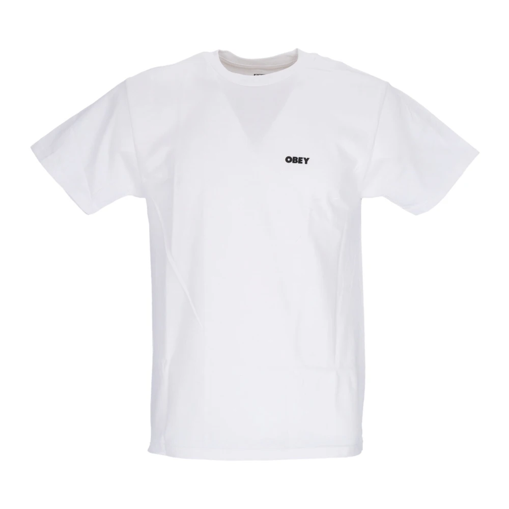 Obey Klassiek Wit Heren T-shirt White Heren