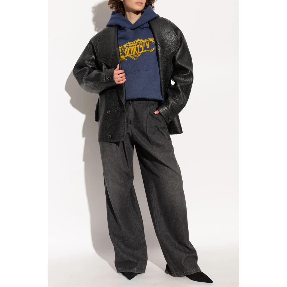 Zadig & Voltaire Hoodie Georgy Blue Dames