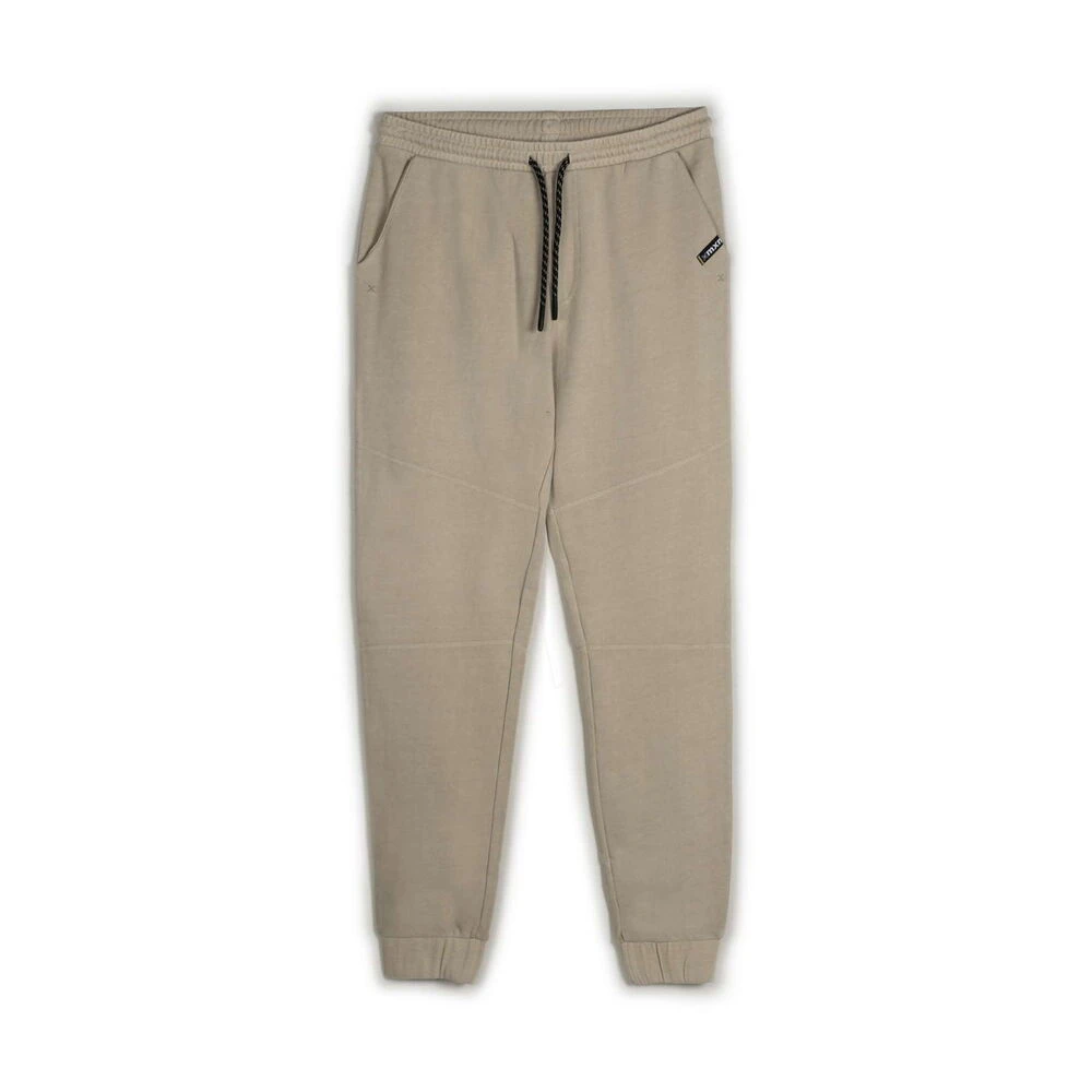 Munich Beige Bomull Slim Fit Sweatpants Beige, Herr