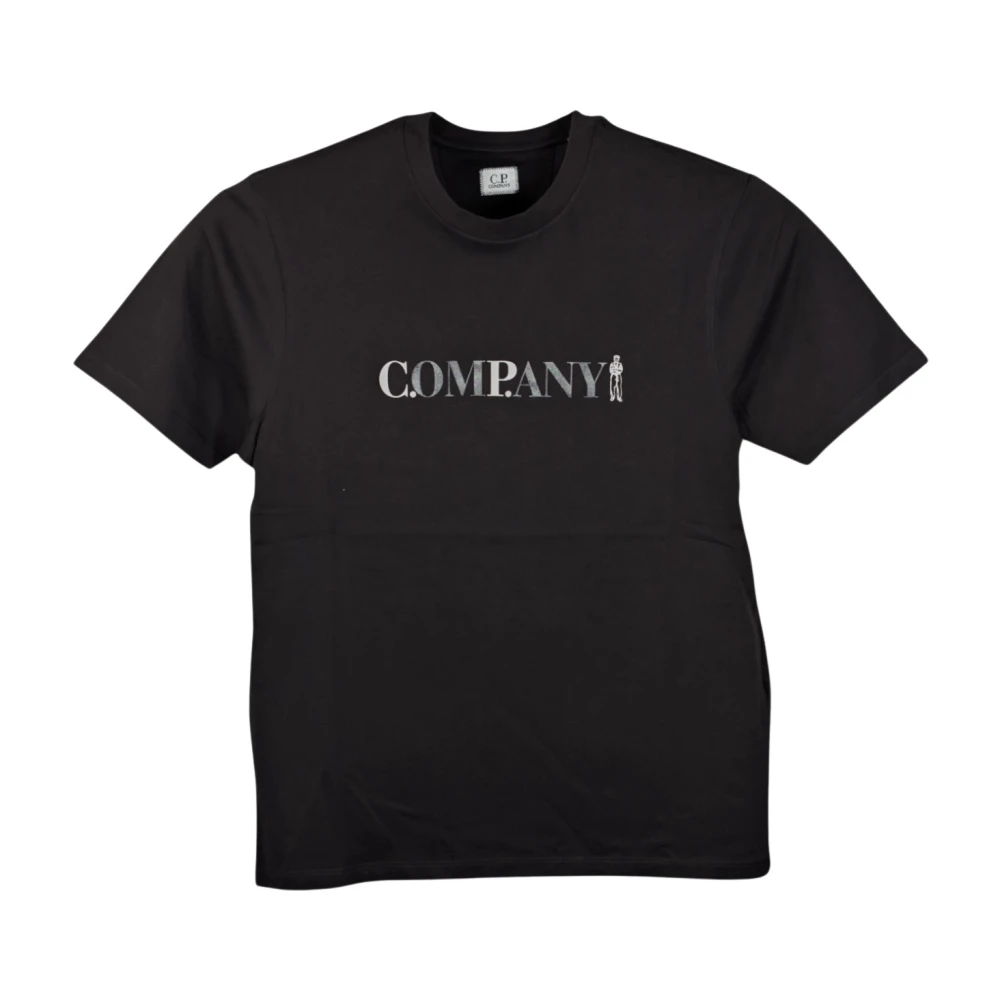 C.p. Company Men's Black Short Sleeve T-Shirt - T-Shirts - M - Tops
