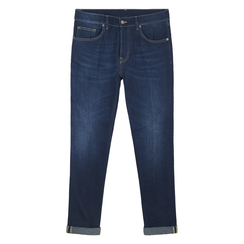Dondup Men's Blue Slim Fit Jeans, W31, Trousers