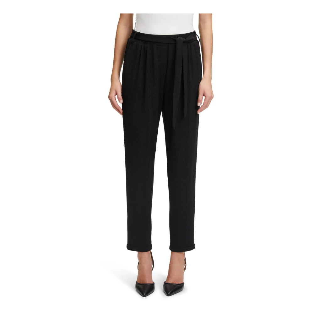 Betty & Co Pakbroek met Lurexdraad Black Dames