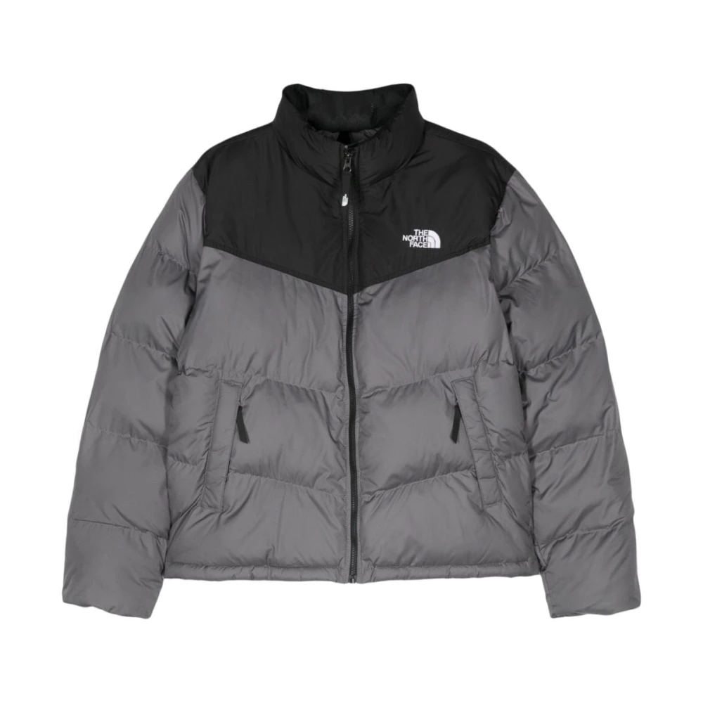 The North Face Down Jackets Gray Heren