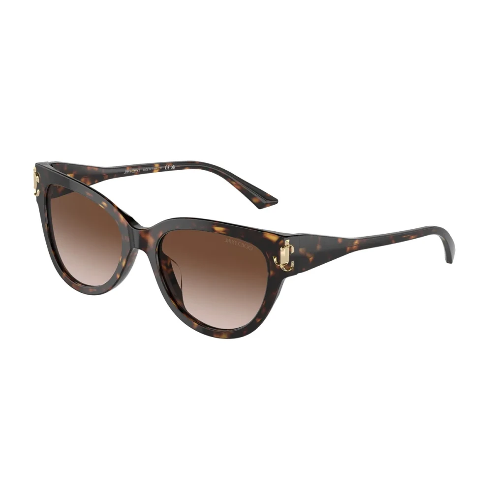 Jimmy Choo Women's Brown Sunglasses, 54 Mm, Phantos Style Sunglasses