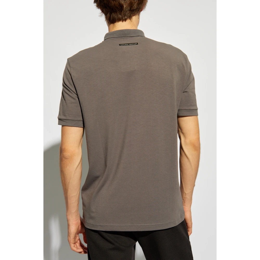 Emporio Armani EA7 Polo met logo Gray Heren