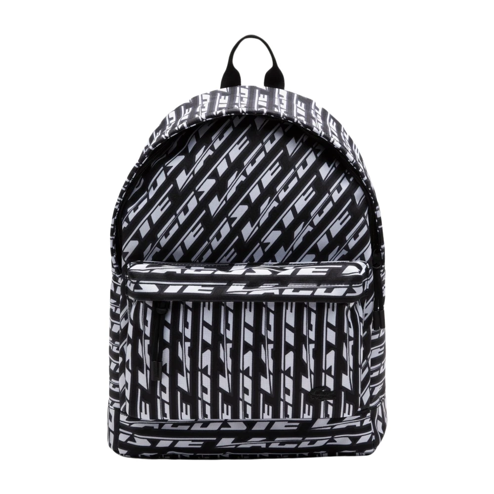 Lacoste Women's Black Neocroc Seasonal Backpack