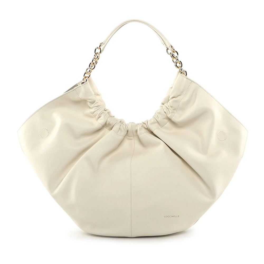 Coccinelle Women's Beige Smash Shoulder Bag - Shoulder Bags - One Size - Bags