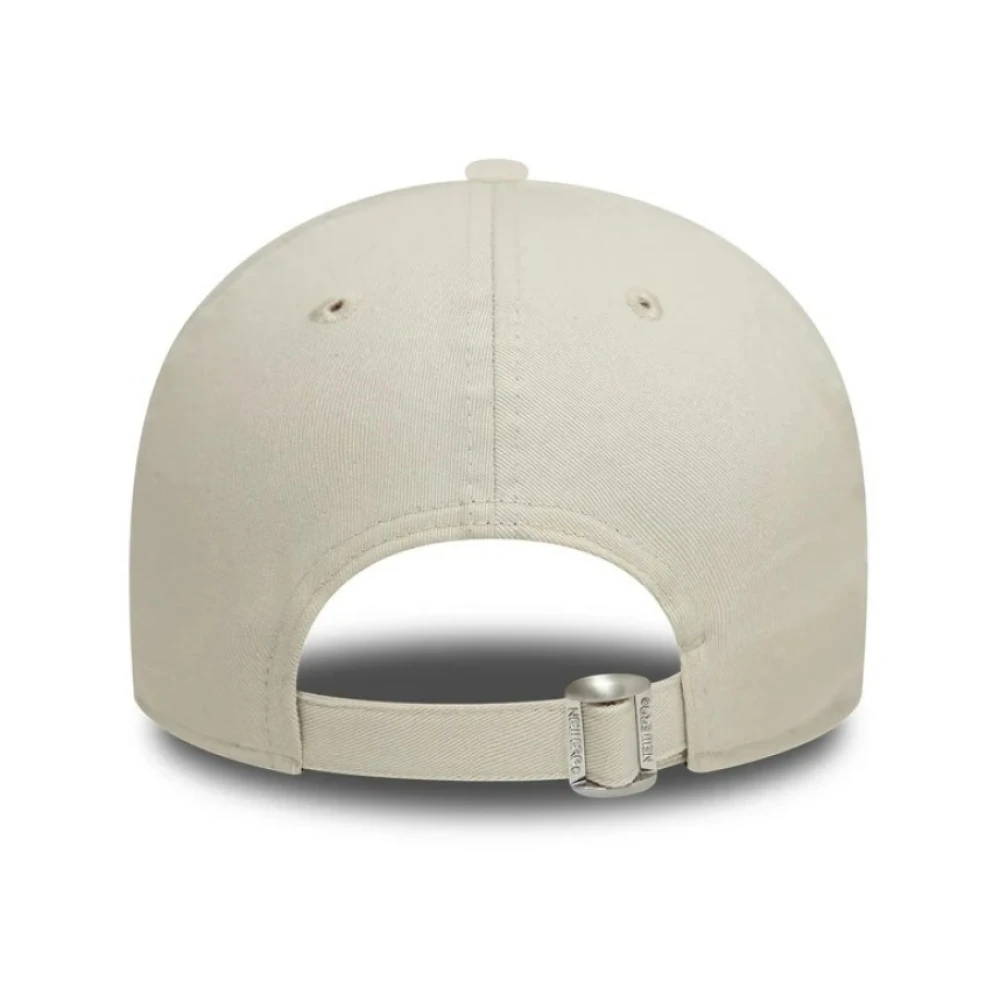 new era Yankees World Series Patch Pet Beige Dames