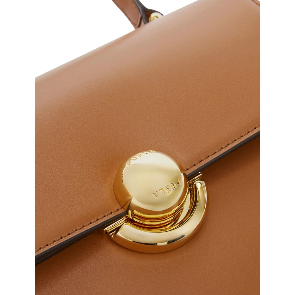 Furla Mini Top Handvat Tas Brown Dames