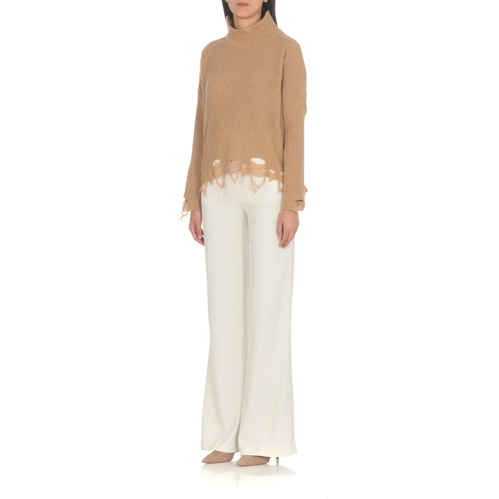 pinko Round-neck Coltrui Beige Dames