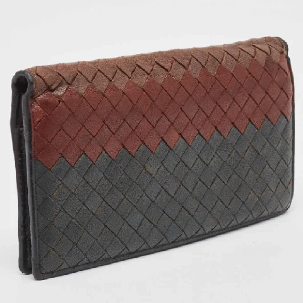 Bottega Veneta Vintage Pre-owned Leather wallets Multicolor Dames