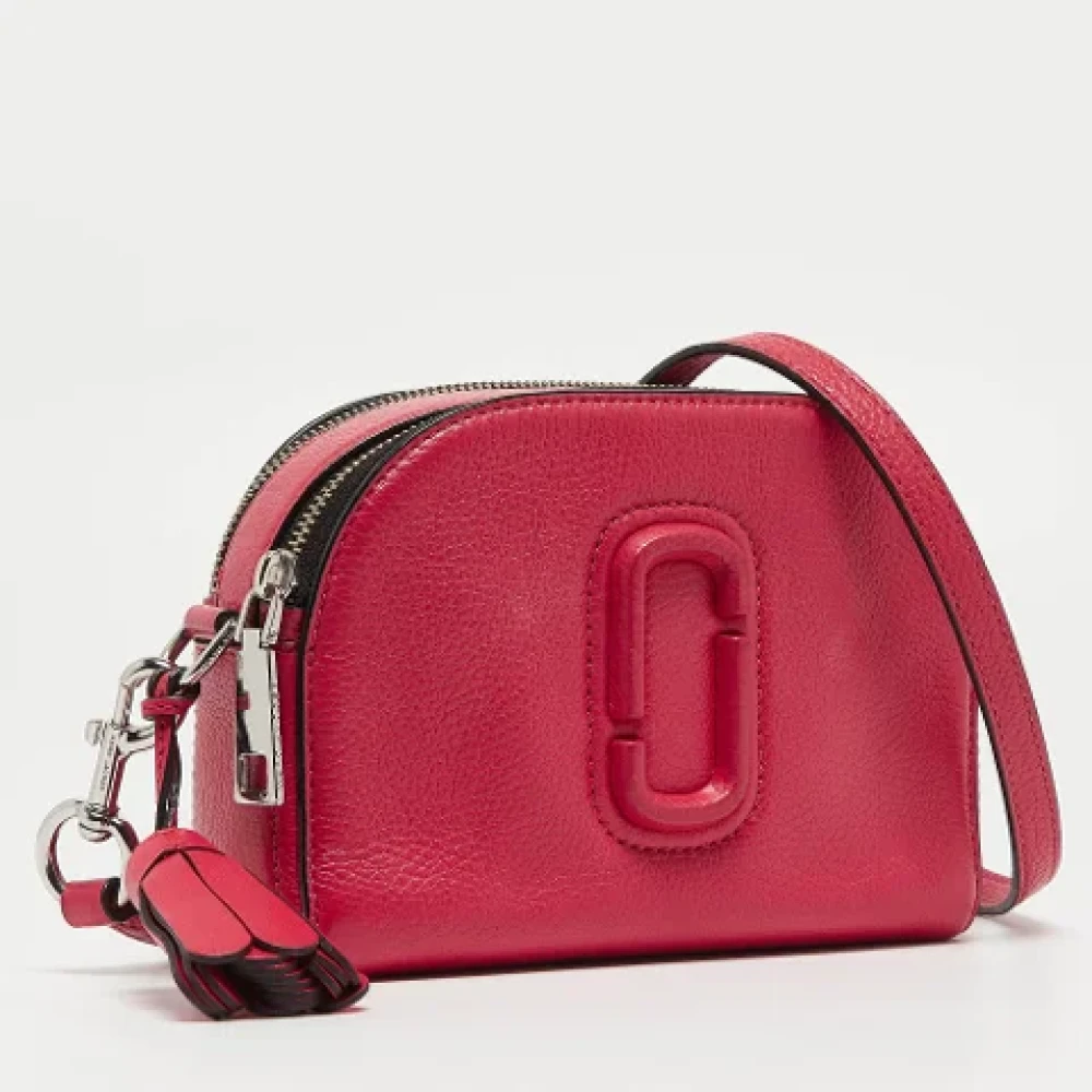 Marc Jacobs Pre-owned Leather crossbody-bags Pink Dames