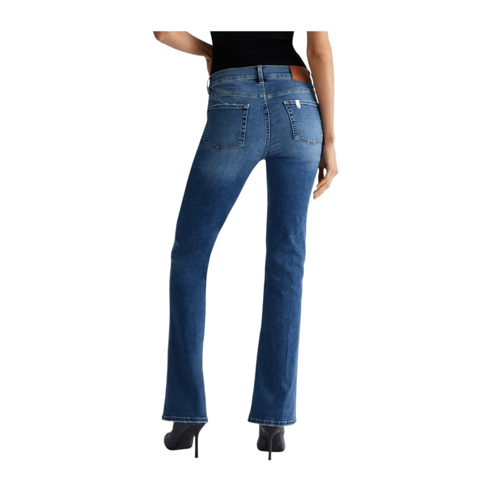 Liu Jo Denim Blauw Feel Broek Blue Dames