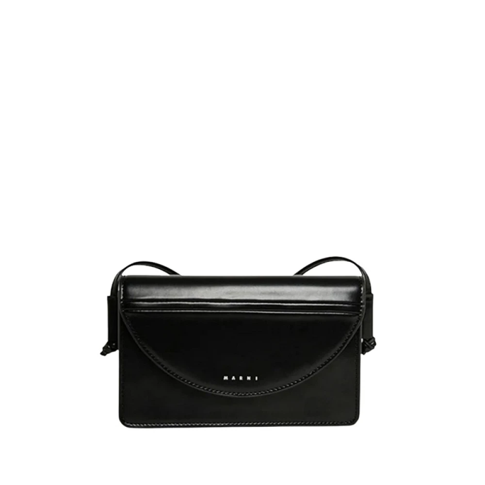 Marni Women's Black Cross Body Bags, One Size, Cross Body Bags