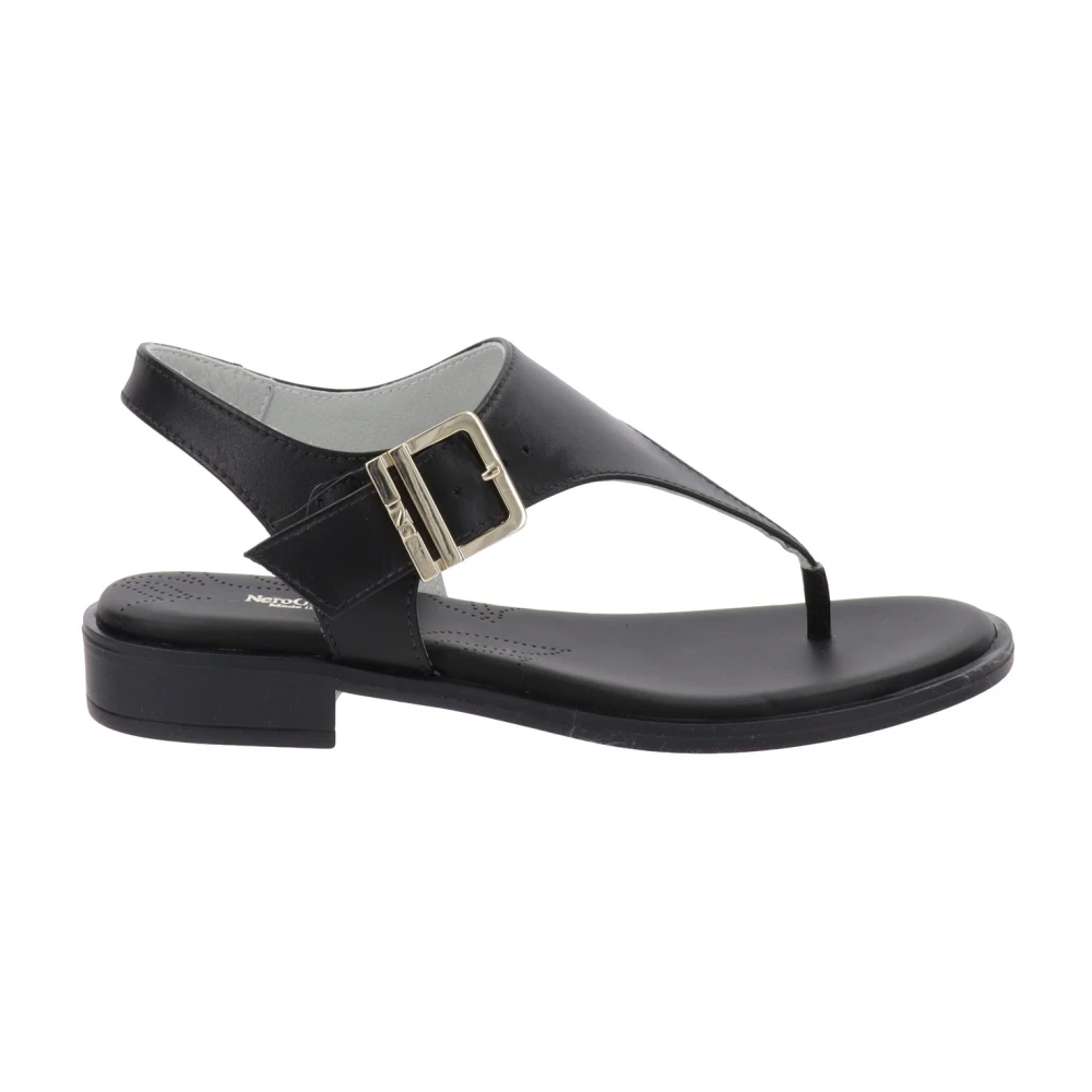 Shoes > Sandals > Flat Sandals - - Nerogiardini - Modalova