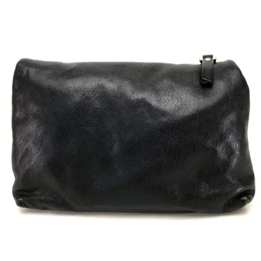 Jimmy Choo Pre-owned Leather shoulder-bags Black Dames